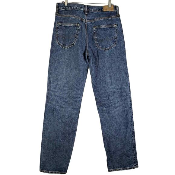 American Eagle AE Jeans Mens Size 32x34 Medium Wash Loose 5-Pocket Easyflex - Picture 3 of 13